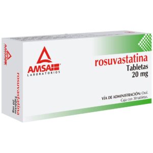 GI ROSUVASTATINA 20MG C 30TAB AMSA