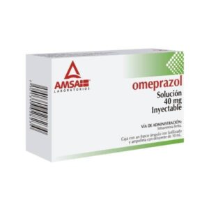 GI OMEPRAZOL INY 40MG AMP 10ML AMSA