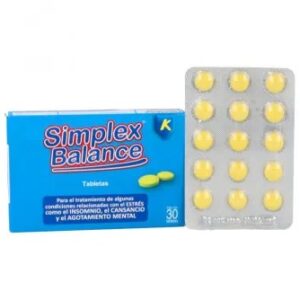 SIMPLEX BALANCE T 30 PASSIFLORA IGNATIA VALERIANA KALIUM PHOSPHORICUM GPO VI