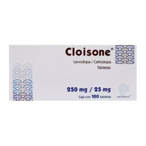 CLOISONE T 100 250MG 25MG LEVODOPA CARBIDOPA GPO IV