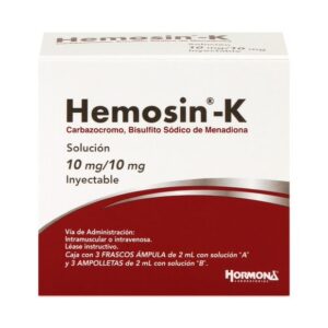 HEMOSIN K FA 3 10MG 10MG GPO IV