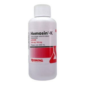 HEMOSIN K JBE 200ML 100MG 30MG GPO IV