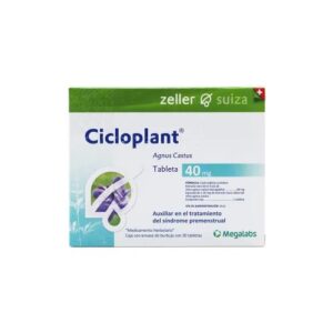 CICLOPLANT 40 MG 30 TAB N