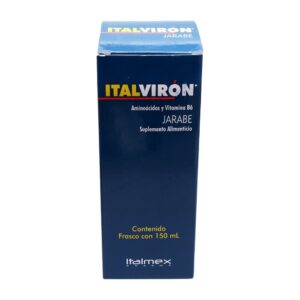 ITALVIRON SUP ALIM JBE SABOR A FRUTAS 150ML AMINOACIDOS VITAMINA B6 GPO VI