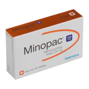 MINOPAC 100MG TAB C30 ANTIBIOTICO