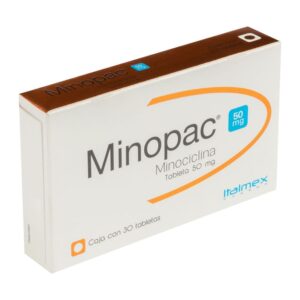 MINOPAC 50MG TAB C30 ANTIBIOTICO
