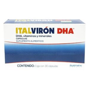 ITALVIRON DHA SUP ALIM 30CAP DHA VITAMINAS MINERALES GPO VI
