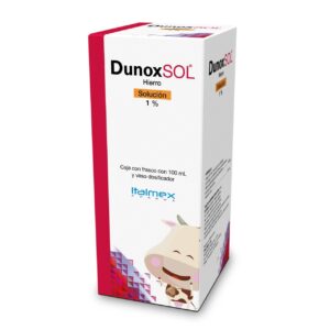 DUNOXSOL 1 HIERRO SOL FCO 100 ML N GPO IV