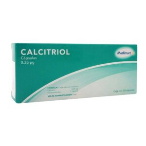 GI DECATRIOL CALCITROL CAPSULAS 0 25 C 50