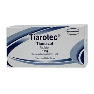 GI TIAROTEC C 20TAB 5MG TIAMAZOL TECNOFARMA