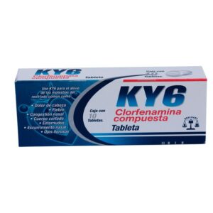 GI CLORFENAMINA COMPUESTA TAB10 PARACETAMOL CAFEINA ANHIDRA FENILEFRINA CLORFENAMINA BRULUART LGEN