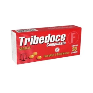 GI TRIBEDOCE COMP COMPLEJO B DICLOFNACO C 30TAB BRULUART