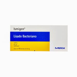 ISMIGEN T 10 50MG SUBLINGUAL LISADOS BACTERIANOS LIOFILIZADOS GPO IV