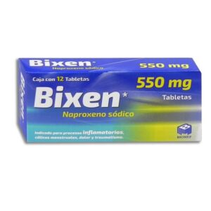 GI BIXEN 550MG C 12TAB NAPROXENO BIOMEP LGEN