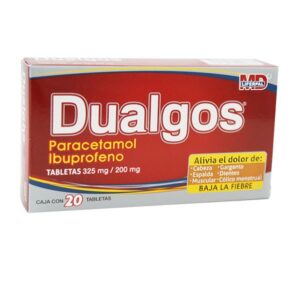 GI DUALGOS PARACETAMOL IBUPROFENO 325MG 200MG C 20TAB LIFERPAL