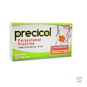 GI PRECICOL 500 10 MG C 20 TAB PARACETAMOL HIOSCINA LIFERPAL