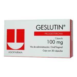 GESLUTIN PERL 30 100MG GPO IV