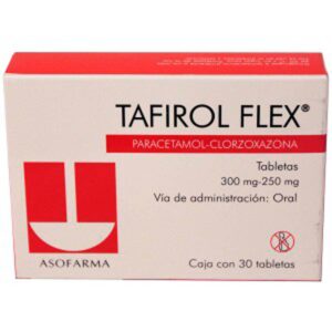 TAFIROL FLEX T 30 300MG 250MG GPO IV