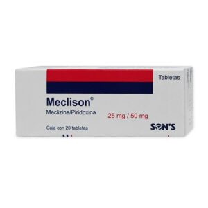 GI MECLISON 25MG 50MG C 20TABS MECLOZINA PIRIDOXINA SON´S