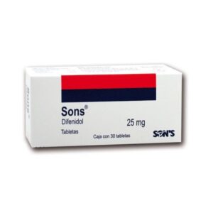 GI SONS 25 MG C 30TABS DIFENIDOL