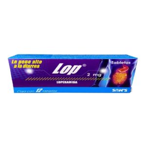 GI LOP 2MG C 12TAB LOPERAMIDA SON´S NVA IMAG