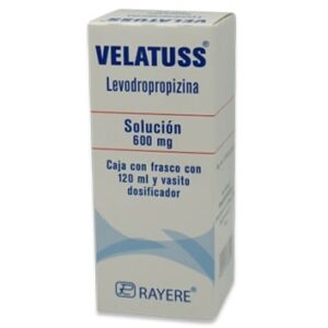 GI VELATUSS SOLUCION 600MG C 120ML LEVODROPROPIZINA