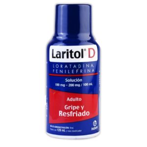 GI LARITOL D JAR ADU 100MG 200MG C 120 ML LORATADINA FENILEFRINA MAVER