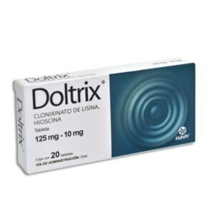 GI DOLTRIX TAB 125MG 10MG C 20TAB CLONIXINATO DE LISINA HIOSCINA MAVER