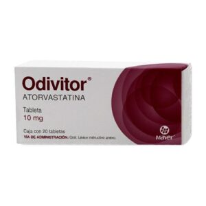 GI ODIVITOR 10MG C 20 TAB ATORVASTATINA MAVER