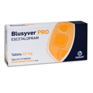 GI BLUSYVER PRO 10MG TAB C 14 ESCITALOPRAM MAVER