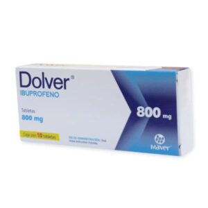 GI DOLVER IBUPROFENO 800MG C 10TABS MAVER