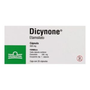 DICYNONE 500MG CAP C20 GPO IV