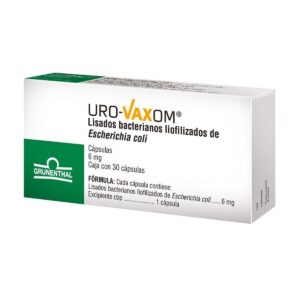 URO VAXOM C 30 6MG EXTRACTO LIOFILIZADO DE ESCHERICHIA GPO IV