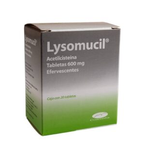 LYSOMUCIL T 20 600MG EFER GPO IV