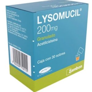 LYSOMUCIL GDO SOB 30 200MG GPO IV