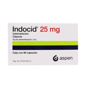 INDOCID C 60 25MG GPO IV