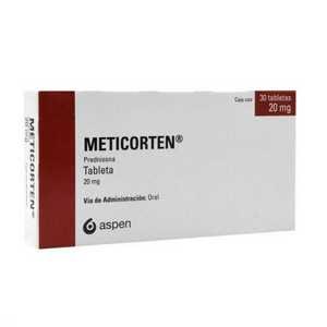 METICORTEN 20MG TAB C30 PREDNISONA GPO IV