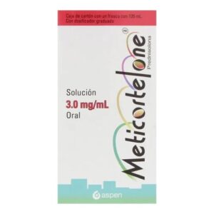 METICORTELONE 3MG JBE 120ML