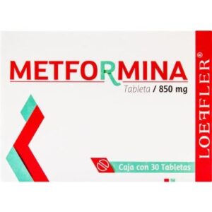 GI METFORMINA 850MG C 30 TAB LOEFFLER
