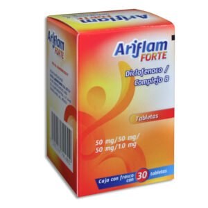 GI ARIFLAM FORTE C 30 TABS DICLOFENACO COMPLEJO B LAB ULTRA