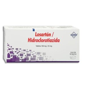 LOSART/HIDRO 100/25MG TAB C15