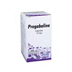 PREGABALINA 75MG TAB C28