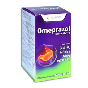 GI OMEPRAZOL 20MG CAP C60 AVIVIA