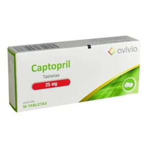 GI CAPTOPRIL 25MG 30TAB AVIVIA ( CADUCAD)