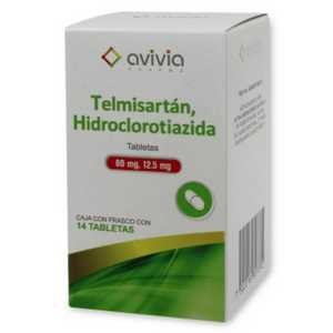 GI TELMIS/HIDRO 80/12.5MG TAB C14 AVIVIA