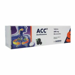 ACC T 20 600MG EFER ACETILCISTEINA GPO VI