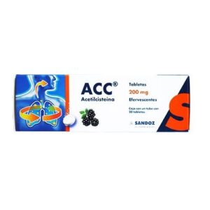 ACC T 20 200MG EFER ACETILCISTEINA GPO VI