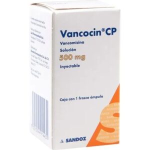 VANCOCIN CP 500MG INY C1 ANTIBIOTICO