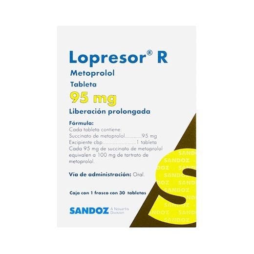 LOPRESOR-R 95 MG TAB 20 558 GPO IV