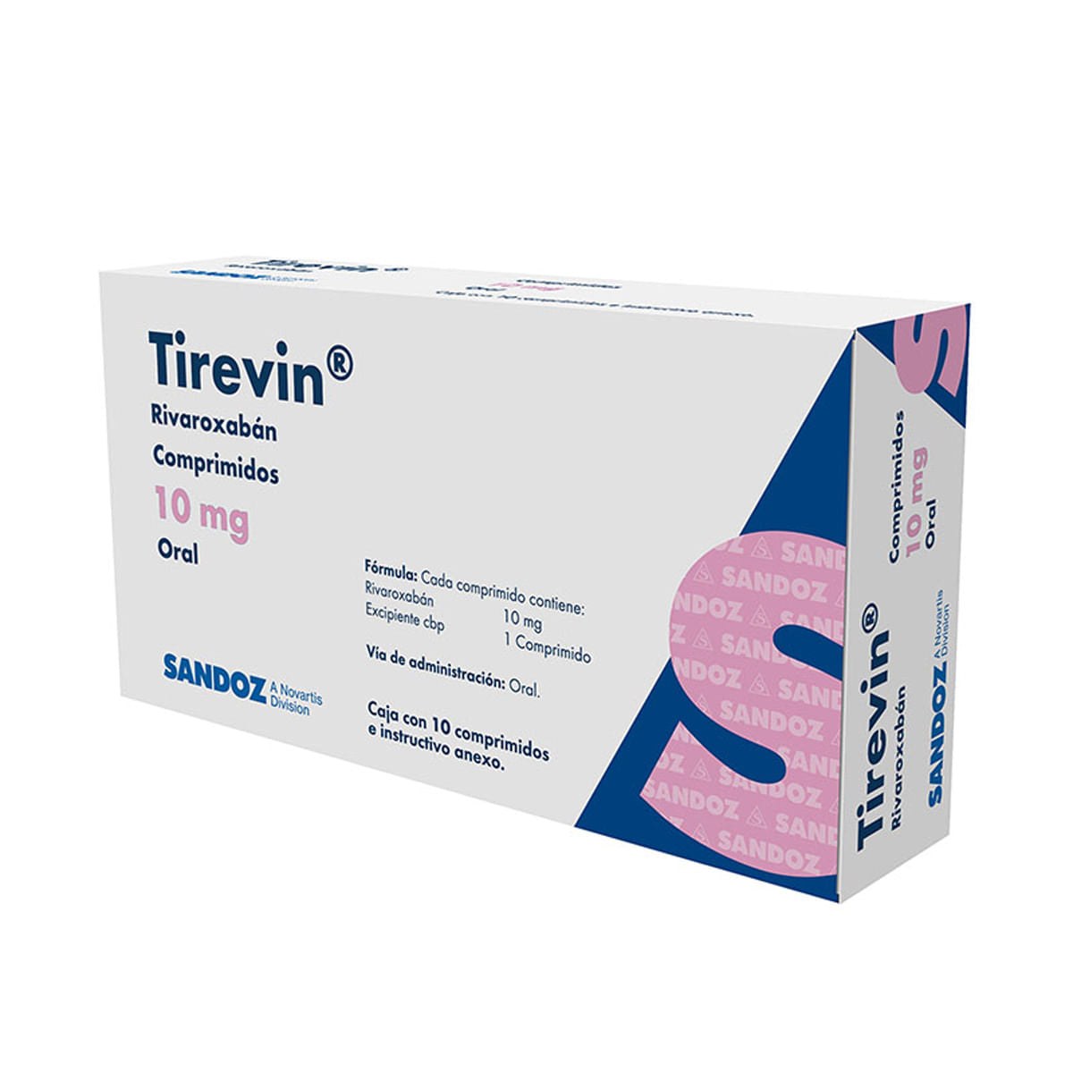 TIREVIN 10MG COM 10